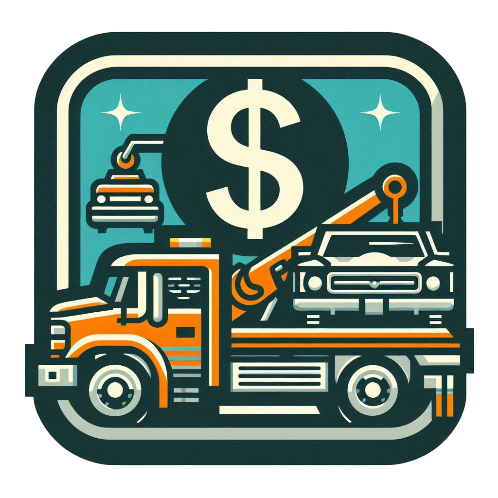 Cash For Junk Cars Logo Icon